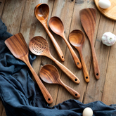 Narsati Artisan Wood™ – Set de Cocina de Madera Natural