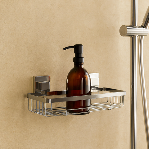 Narsati Nexus™ – Estante de Ducha con Succión Ultra-Fuerte