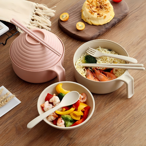 Narsati Ramen Delight™ – Set de Bol Artesanal 6 en 1