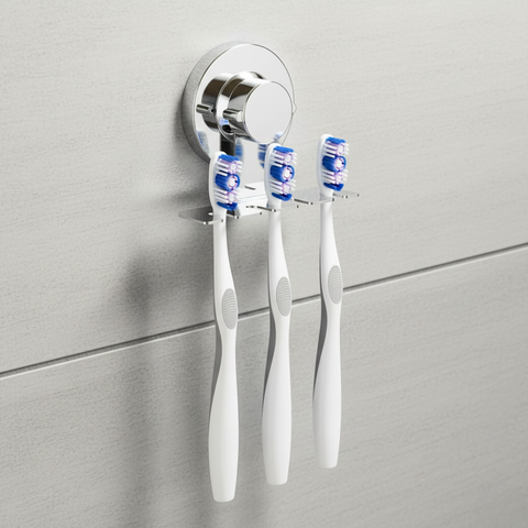 Narsati Vital™ – Soporte de Pared para Cepillos de Dientes