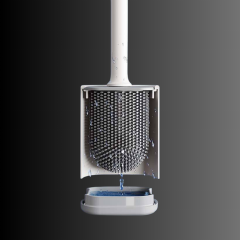 Narsati PureBrush™ – Escobilla de Baño de Silicona e Inox