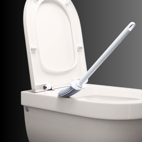 Narsati PureBrush™ – Escobilla de Baño de Silicona e Inox