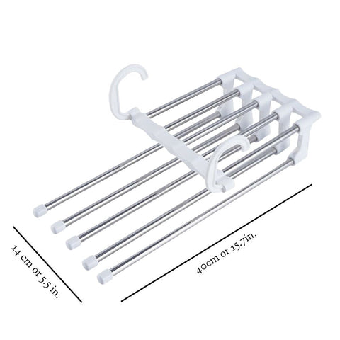 Narsati SpaceSave™ – Perchero Extensible 5 en 1