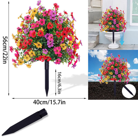 Narsati FloraViva™ – Flores Colgantes con Protección UV